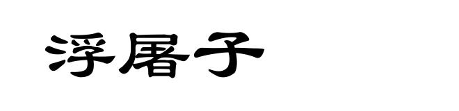 浮屠子