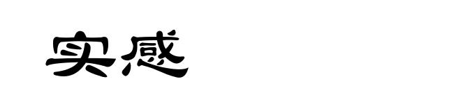 实感