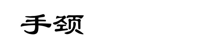 手颈