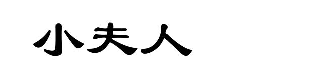 小夫人