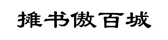 摊书傲百城