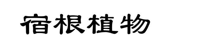 宿根植物