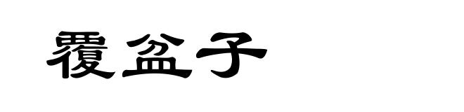 覆盆子