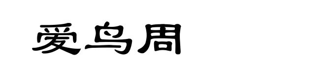 爱鸟周
