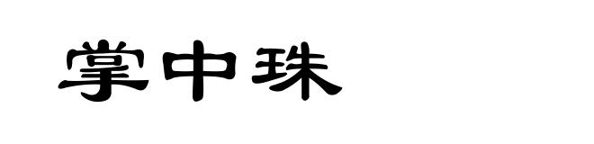 掌中珠