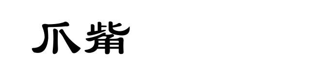 爪觜