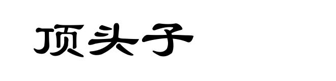 顶头子