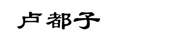 卢都子