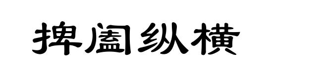 捭阖纵横