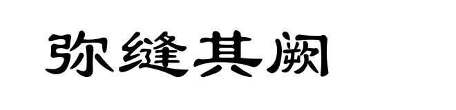 弥缝其阙