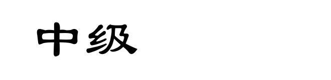 中级