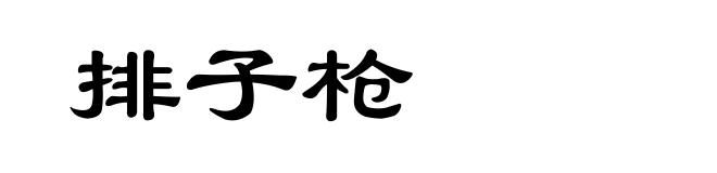 排子枪