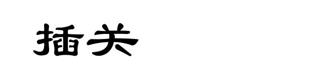 插关