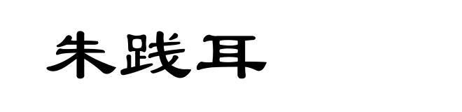 朱践耳