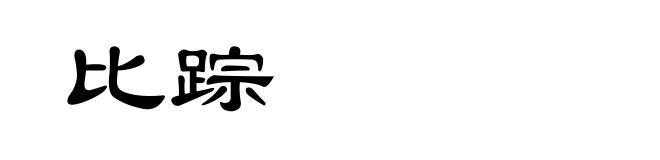 比踪