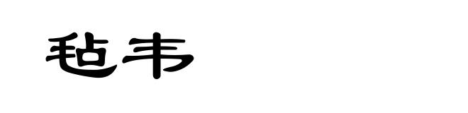 毡韦