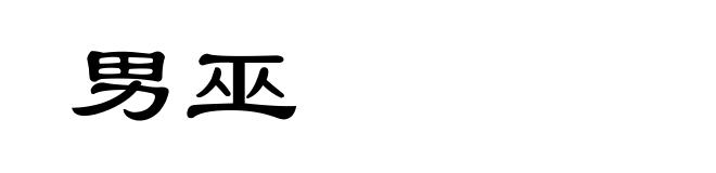 男巫