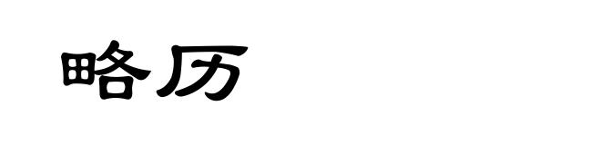 略历