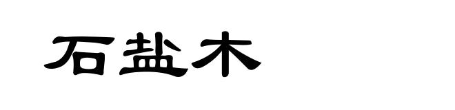 石盐木