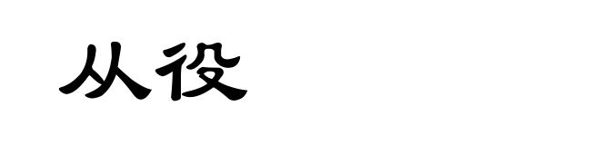 从役