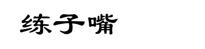 练子嘴