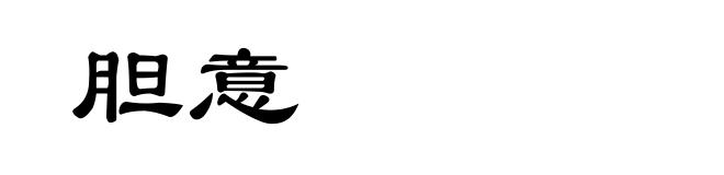 胆意