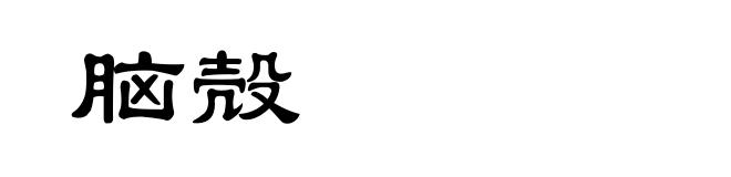 脑殻