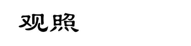 观照