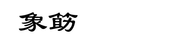 象筯