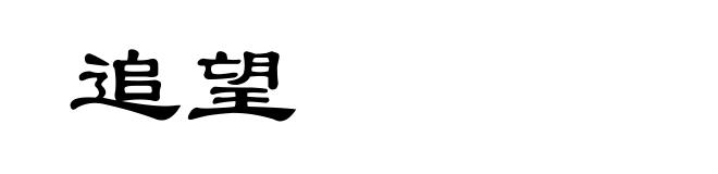 追望