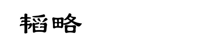 韬略