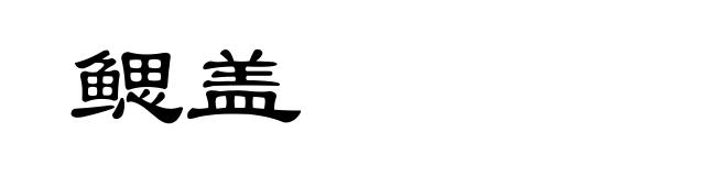 鳃盖