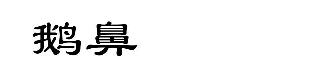 鹅鼻