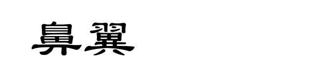 鼻翼