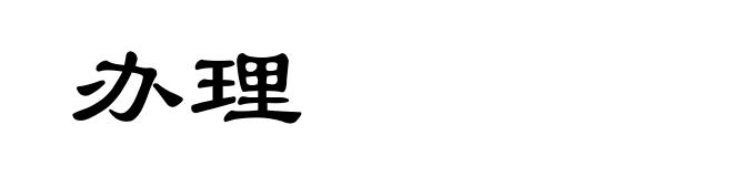 办理