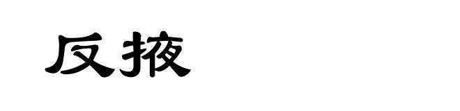 反掖
