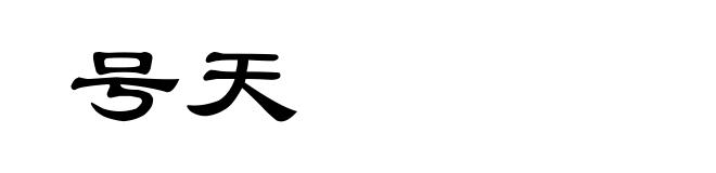 号天