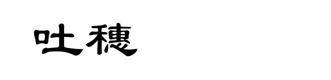 吐穗
