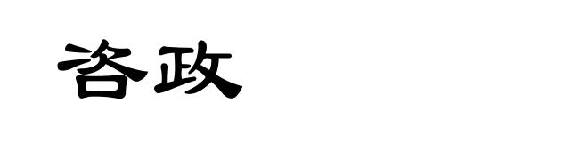 咨政