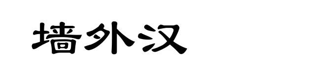墙外汉
