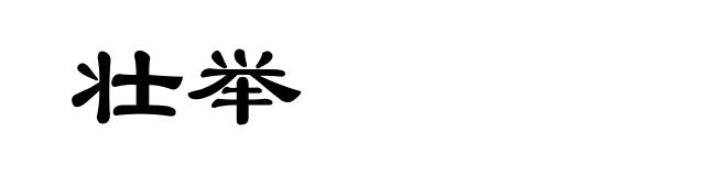 壮举