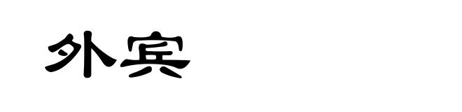 外宾