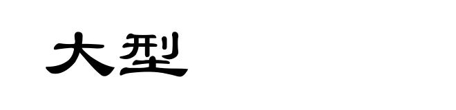 大型
