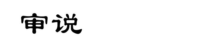 审说