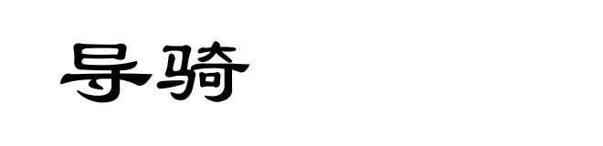 导骑