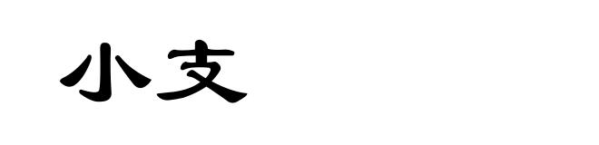 小支