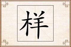 样怎么写