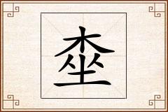 桽怎么写
