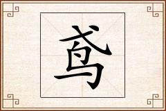 鸢怎么写