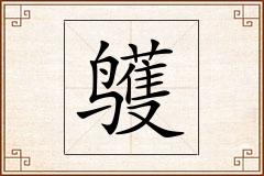鹱怎么写